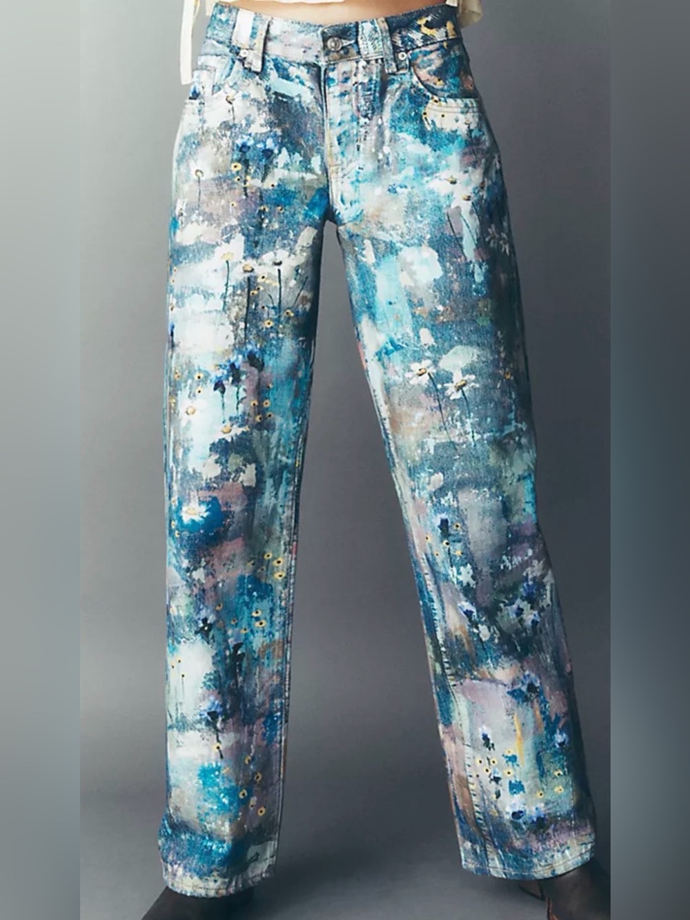 Free People "We The Free" Tennessee Low-Rise Illusions jeans